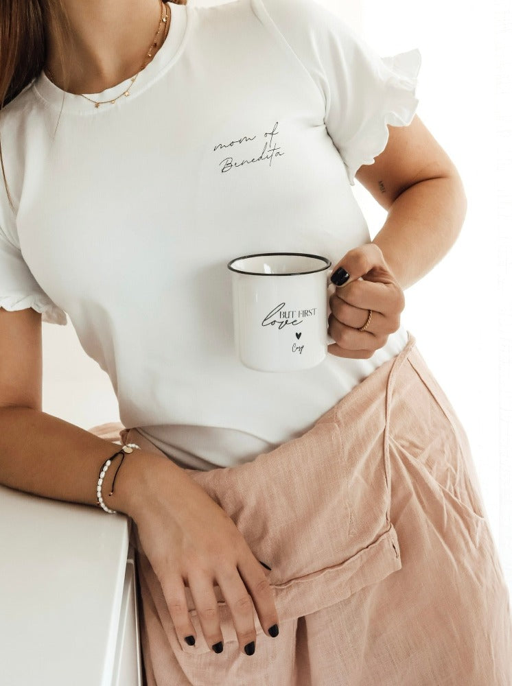 T-shirt Mom of (personalizável)