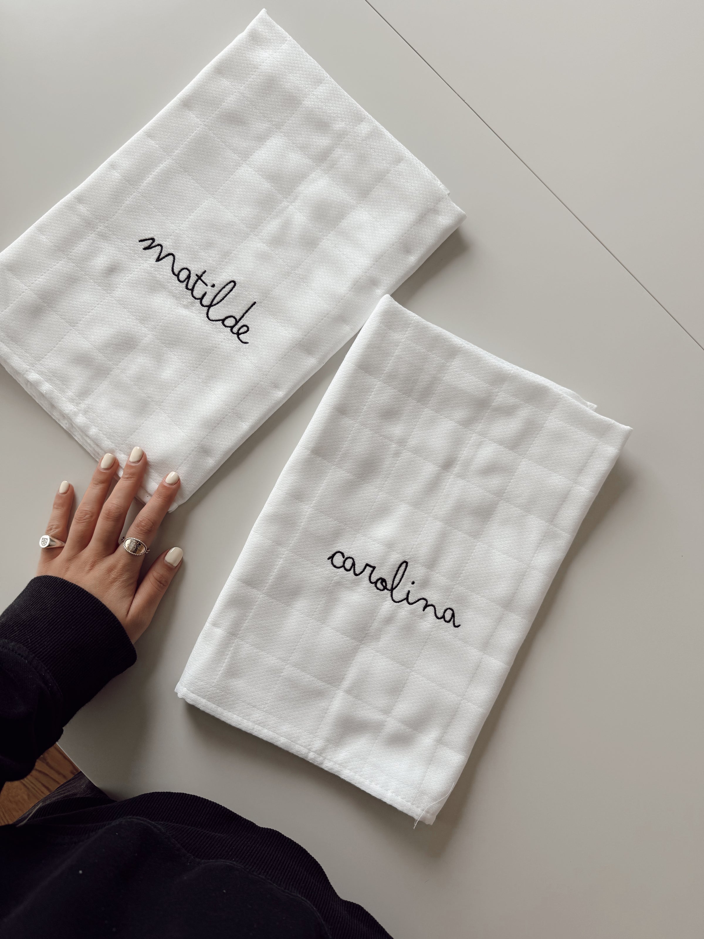 Fralda Personalizada Bordada