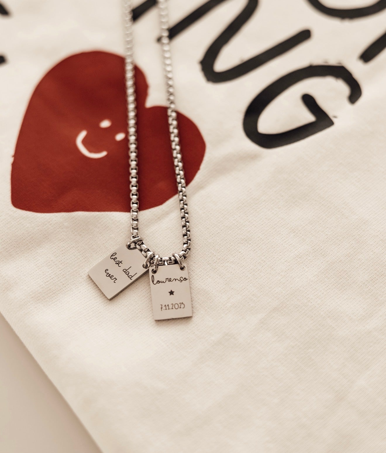 Escapulário  personalizado - Dia do pai